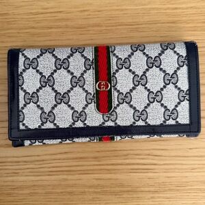 GG fashion wallet Navy